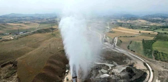 Denizli'de Jeotermal Tesis İçin Yapılan Sondaj Çalışmasında Patlamalar Devam Ediyor