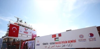Türkiye-Katar Gazze İyilik Gemisi Mersin'den Yola Çıktı