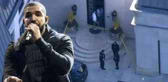 Ünlü rapçi Drake'in malikanesinin önünde silahlı saldırı! Güvenlik görevlisi vuruldu