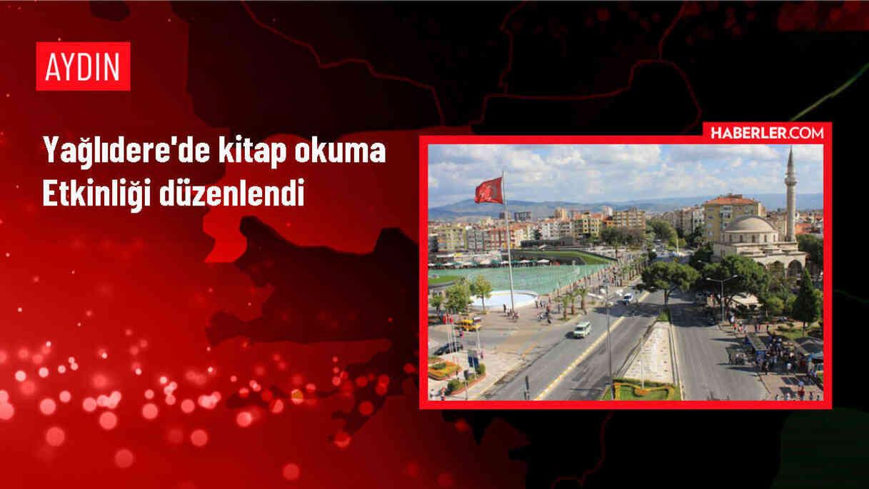 Giresun'un Yağlıdere ilçesinde kitap okuma etkinliği düzenlendi