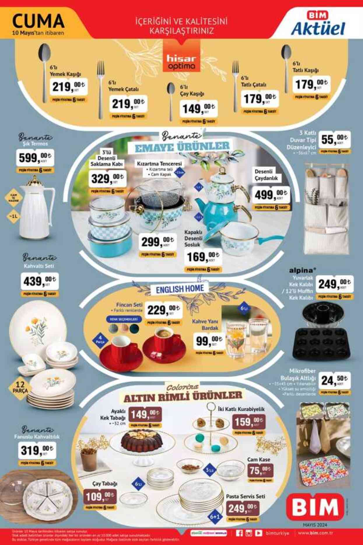 9 MAYIS BİM AKTÜEL ÜRÜNLER KATALOĞU! Bu hafta BİM'de neler var, hangi ürünler geldi?