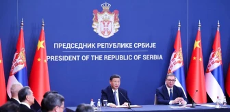 Çin ve Sırbistan Cumhurbaşkanları Belgrad'da Görüştü