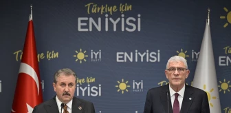 BBP Genel Başkanı Mustafa Destici, İYİ Parti Genel Başkanı Müsavat Dervişoğlu'nu ziyaret etti