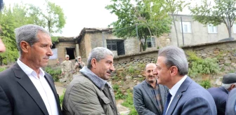 Bitlis Valisi Erol Karaömeroğlu ve eşi Filiz Karaömeroğlu, şehit aileleri ile gazileri ziyaret etti