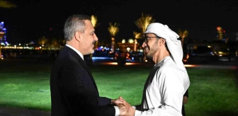 Dışişleri Bakanı Hakan Fidan, Birleşik Arap Emirlikleri'nde BAE Dışişleri Bakanı ile görüştü