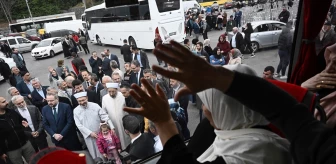Diyanet İşleri Başkanı Ali Erbaş, İstanbul'dan Hac Kafilesi'ni Uğurladı