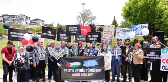 Hasan Kalyoncu Üniversitesi Gazze'ye Destek İçin Sessiz Yürüyüş Gerçekleştirdi