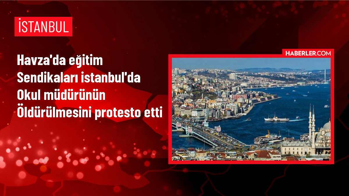 Samsun'da Eğitim Sendikaları İstanbul'daki Okul Cinayetini Protesto Etti