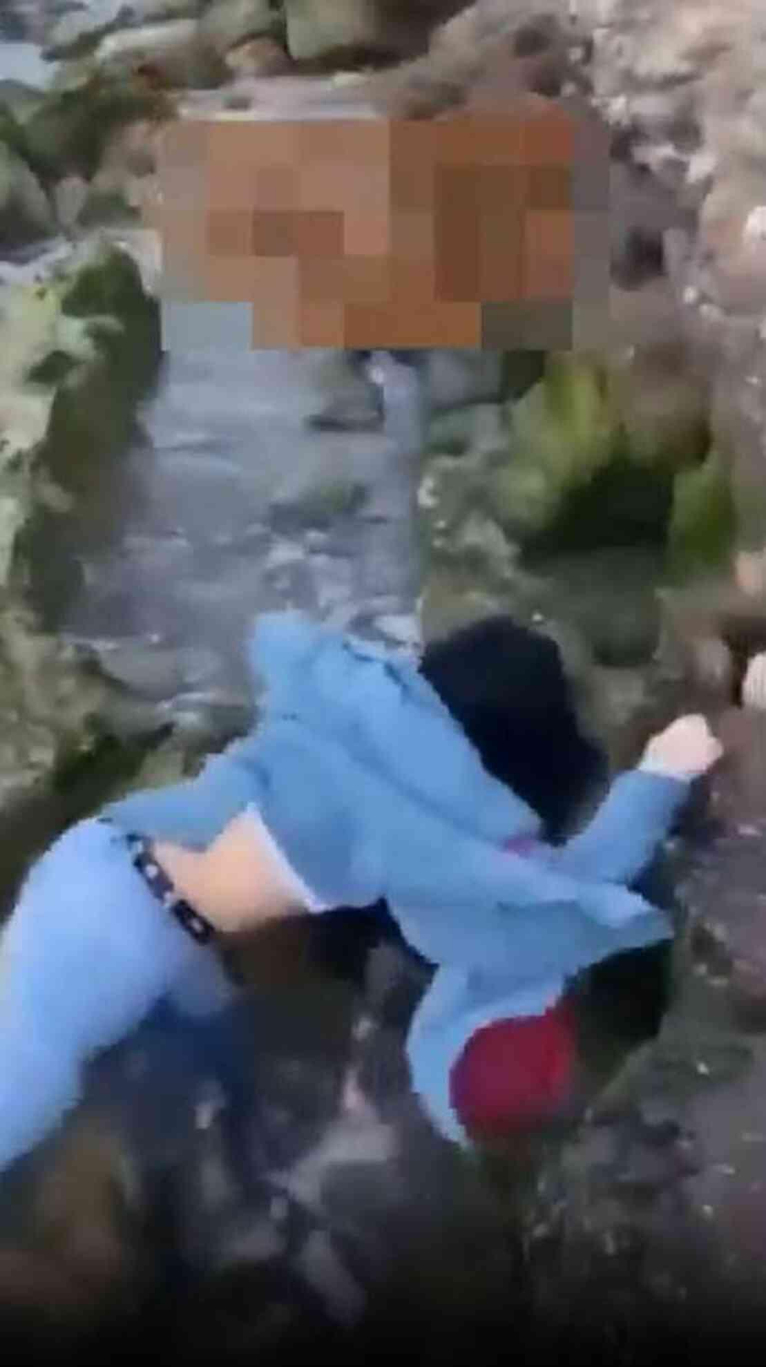 Hıdırellez geleneği az kalsın canından ediyordu! Ayağı kayaya takılınca kayanın üzerine kapaklandı