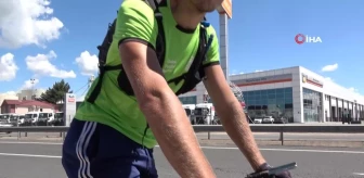 İsveçli gezgin, bisikletle yola çıkarak Diyarbakır'a vardı