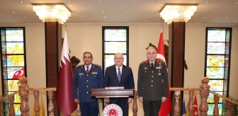 Milli Savunma Bakanı Yaşar Güler, Katar Genelkurmay Başkanı'nı kabul etti