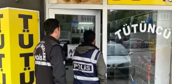 Kayseri'de Okul Çevrelerinde Sigara Satışına İşlem Yapıldı