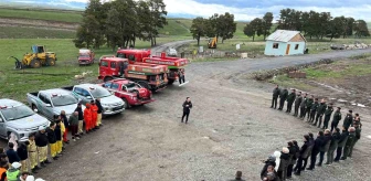 Erzurum Orman Bölge Müdürlüğü Personeline Yangınla Mücadele Eğitimi