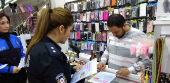 Bitlis'te Polis Ekipleri Esnafa Dolandırıcılık Hakkında Bilgilendirme Yaptı
