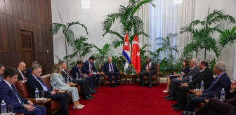 TBMM Başkanı Numan Kurtulmuş Küba'da görüşmelerde bulundu