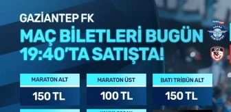 Adana Demirspor-Gaziantep FK Maçının Biletleri Satışa Çıktı