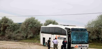 Kayseri'de otobüs kaza yaptı: 4 yaralı