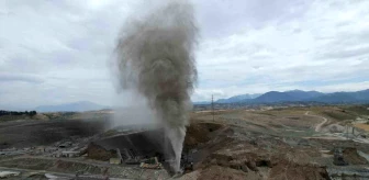 Denizli'de Jeotermal Tesis Sondajında Patlamalar Devam Ediyor