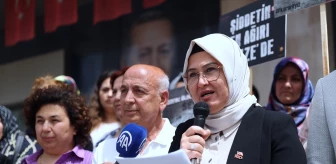 AK Parti Kadın Kolları, Gazzeli Anneler İçin Basın Açıklaması Yaptı