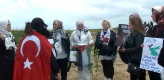 AK Parti İstanbul Kadın Kolları, Gazze'deki Zulme Dikkat Çekti