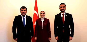 AK Parti Düzce Milletvekili Ercan Öztürk, Bakan Mahinur Özdemir Göktaş ile Düzce'ye yapılacak yatırımları görüştü