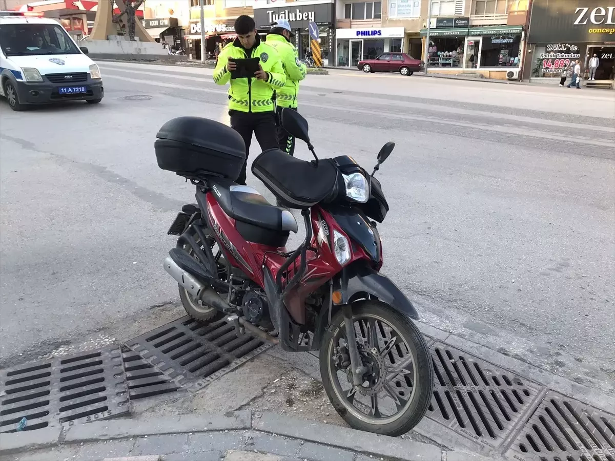 Bilecik'te trafik kazasında 1 kişi yaralandı
