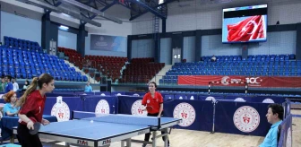 Düzce, Kredi Yurtlar Genel Müdürlüğü Masa Tenisi Turnuvası Bölge Finaline Ev Sahipliği Yapıyor