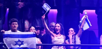 İsveç'te Filistin Yanlıları İsrail'in Eurovision Katılımını Protesto Etti
