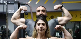 Elazığ'da Vücut Geliştirme ve Fitness Şampiyonu Sağlık Çalışanı