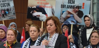 Gaziantep'te AK Parti'li Kadınlar İsrail'in Gazze'ye Saldırılarını Protesto Etti