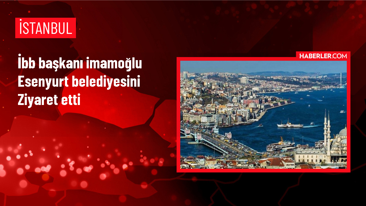 İmamoğlu ve Karabat, Esenyurt Belediye Başkanı Özer'i tebrik etti