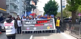 Samsun'da Eğitimde Şiddet Protesto Edildi