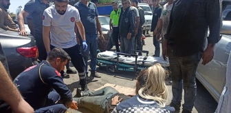 Şanlıurfa'da motosiklet kazası: Sürücü yaralandı