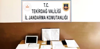 Tekirdağ'da Devlet Memurlarına Tefecilik Yapan Şahsa Operasyon