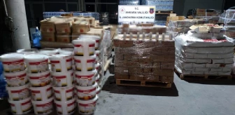 Ankara'da Kaçak Gıda Operasyonu: 2 Milyon 500 Bin TL Değerinde Ürün Ele Geçirildi
