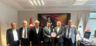 Ankara'dan bürokrat ve akademisyenlerden oluşan heyet Karabük İŞKUR Müdürü Ferhat Sarımçam'a hayırlı olsun ziyaretinde bulundu