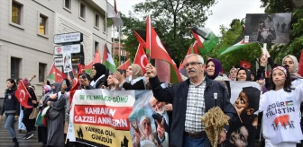 Bursa ve Bilecik'te İsrail saldırılarına tepki yürüyüşleri düzenlendi