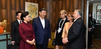 Çin Cumhurbaşkanı Xi Jinping ve eşi Peng Liyuan, Macaristan'da uğurlandı