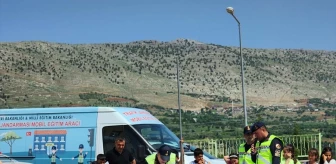 Diyarbakır'da Öğrencilere Trafik Eğitimi Verildi