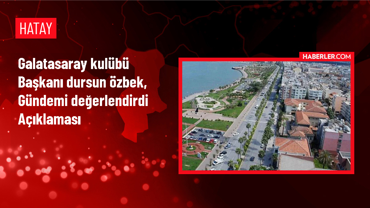 Galatasaray Başkanı Dursun Özbek: Florya arazisi kulübün ekonomik gücünü artıracak bir projede kullanılmalı