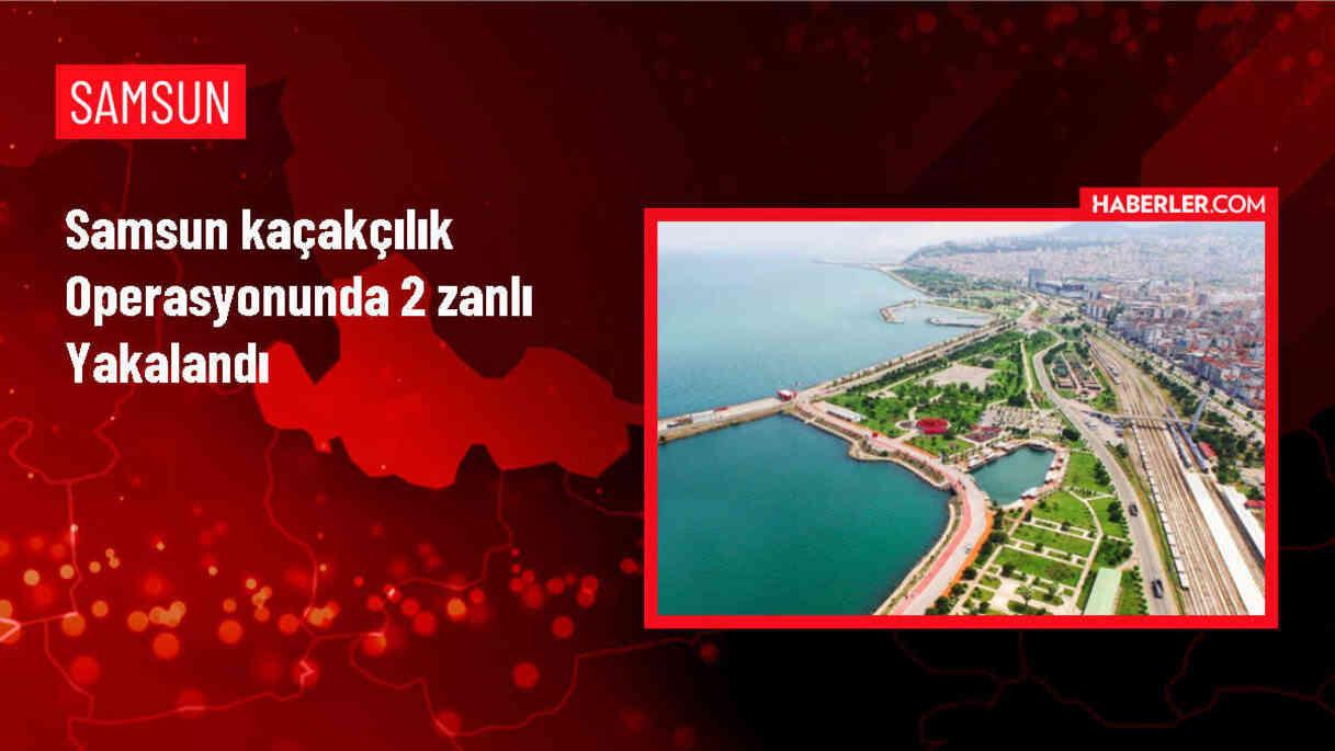 Samsun'da Kaçakçılık Operasyonu: 2 Şüpheli Gözaltına Alındı