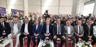 Sivas Valisi Yılmaz Şimşek, Gemerek ilçesinde alçı fabrikasının açılış törenine katıldı