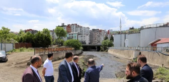 Trabzon'un Akçaabat ilçesinde dereler ıslah edilecek