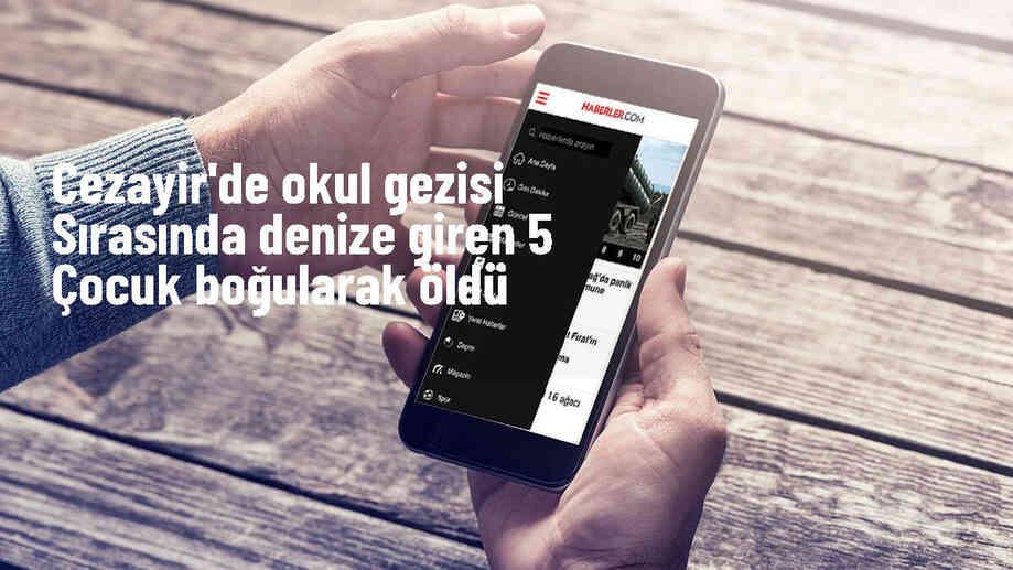 Cezayir'de Okul Gezisinde 5 Çocuk Boğularak Hayatını Kaybetti