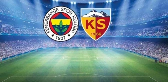 Dzeko yedek! Fenerbahçe-Kayserispor maçında ilk 11'ler belli oldu