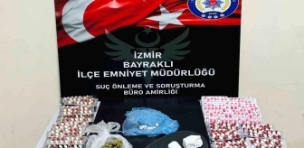 İzmir'de silahlı yaralama şüphelisi evinde yakalandı, uyuşturucu ele geçirildi