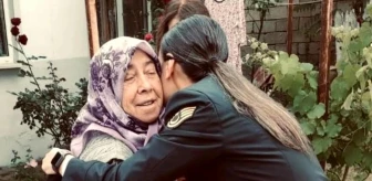 Kırklareli'nde Jandarma Personeli Şehit Annelerini Ziyaret Etti