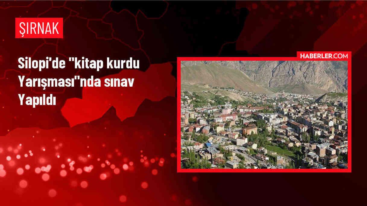 Silopi'de Kitap Kurdu Yarışması Sınavı Yapıldı