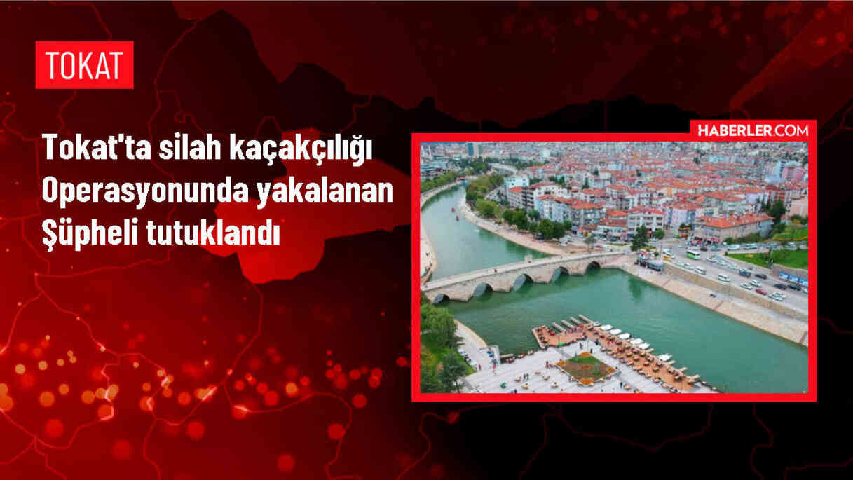 Tokat'ta silah kaçakçılığı operasyonunda tutuklama