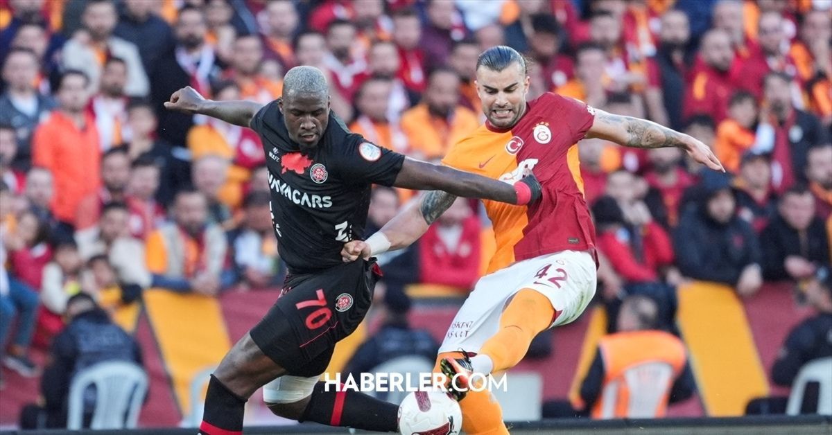 TRENDYOL SÜPER LİG SIRALAMASI Süper Lig'de birinci kim? Galatasaray mı Fenerbahçe mi?